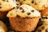 Moist Banana Chocolate Chip Muffins Recipe