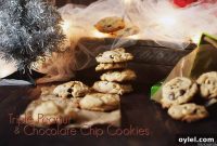 Triple Peanut Chocolate Chip Cookies Recipe