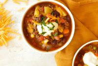 Smoky Cowboy Soup Recipe with Beef, Beans & Corn