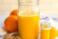 Ginger Immunity Shots Recipe with Honey and Lemon