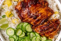 Crispy Roasted Honey-Lime Chicken Thighs