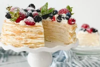 Chantilly Cream Crepe Cake Recipe