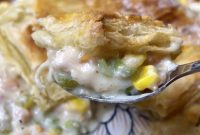 Classic Chicken Pot Pie with Flaky Puff Pastry