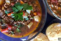 Hearty Ground Beef and Potato Soup Recipe