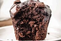 How to Make Bakery-Style Double Chocolate Chip Muffins