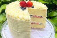 Mixed Berry Mascarpone Cake Recipe