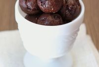 No-Bake Dark Chocolate Cherry Cookie Dough Bites Recipe