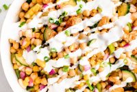 Buffalo Chicken Bean Salad Recipe