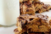 Homemade S’mores Cereal Bars with Gooey Chocolate