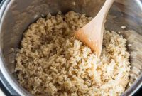 How to Cook Fluffy Brown Rice in the Instant Pot