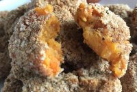Crispy Sweet Potato Tots Recipe with Garlic Herb Dip