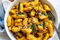 Butternut Squash Gnocchi with Brown Butter and Sage
