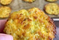 Keto Crispy Broccoli Cheese Bites