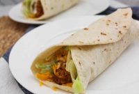 Ranch Chicken Snack Wrap Recipe Using Frozen Chicken
