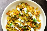 Baked Kitchari: Spiced Lentil and Rice Casserole