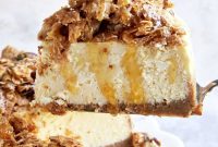Baklava Cheesecake Recipe with Honey and Pistachios