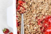 Homemade Strawberry Crumble Recipe