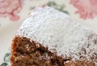 Moist Sour Cream Gingerbread Cake Recipe