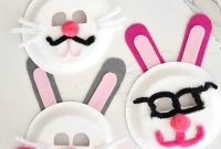 DIY Easter Bunny Masks for Kids: Printable No-Sew Templates