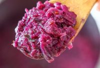 Tender Braised Red Cabbage in the Instant Pot