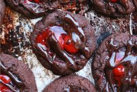 Vegan Cherry Chocolate Thumbprint Cookies: Gluten and Top-8 Free