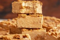 No-Bake Biscoff Fudge Recipe with Lotus Cookie Butter