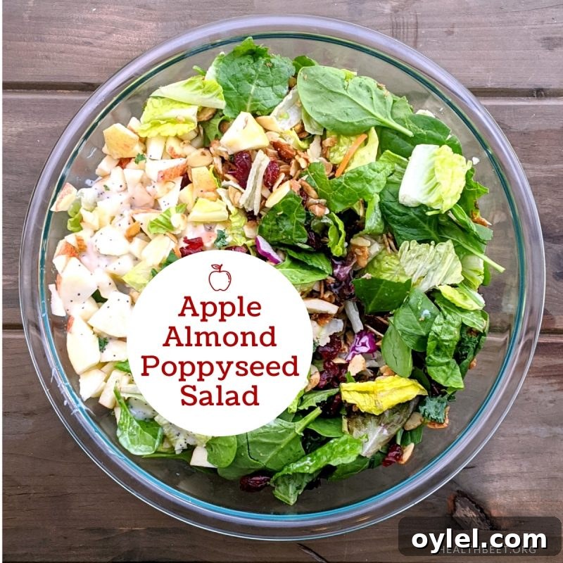 Apple Almond Poppyseed Salad thumbnail