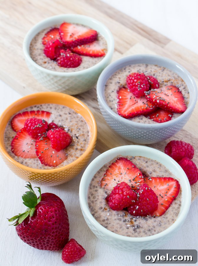 Very Berry Chia Pudding