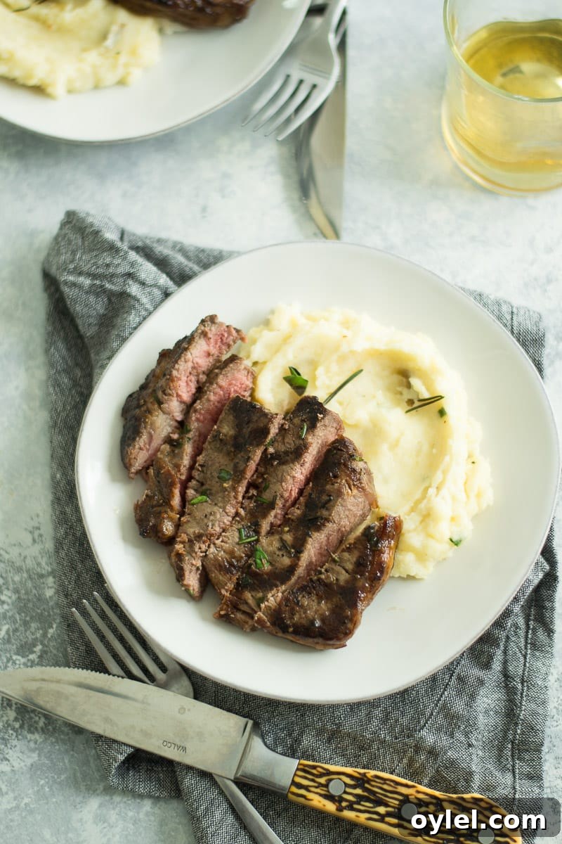 rosemary garlic butter grilled steaks - sarcastic cooking