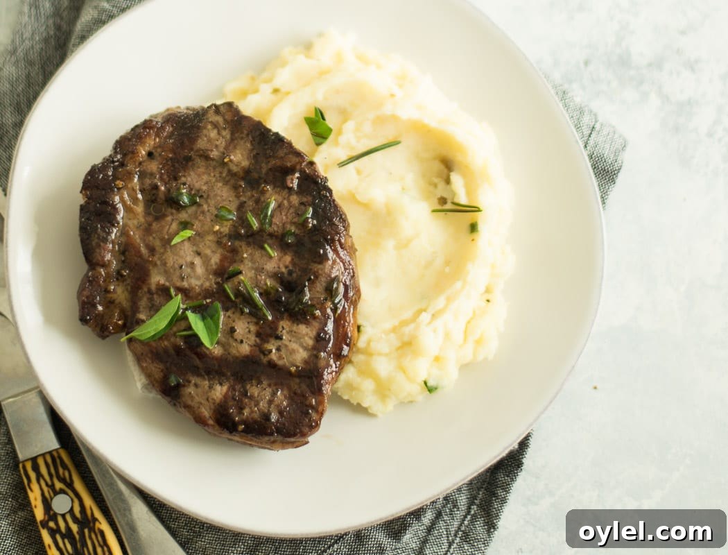 rosemary garlic butter grilled steaks | sarcastic cooking 