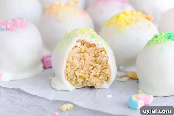 Lucky Charms Oreo Truffles