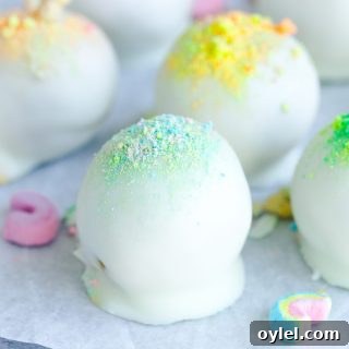 Lucky Charms Oreo Truffles