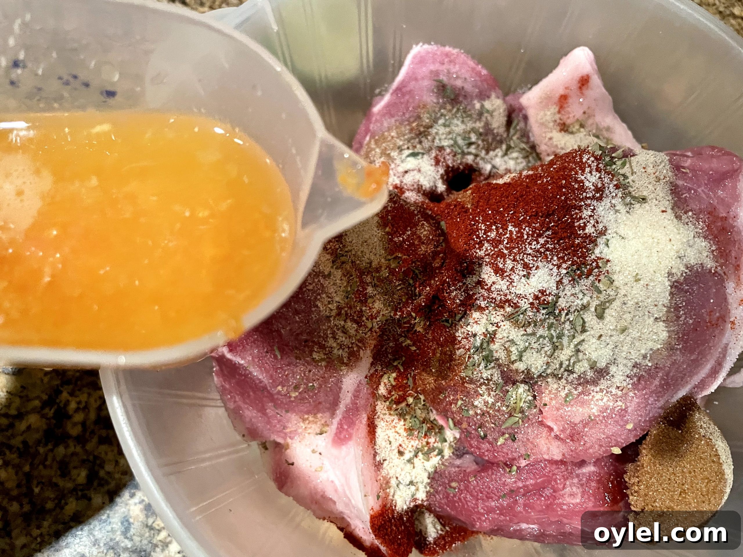 Pork marinade for pulled pork