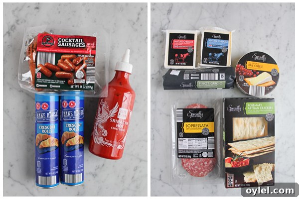 ALDI ingredients for Super Bowl