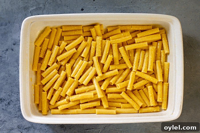 A GIF on how to make Greek pasta dish