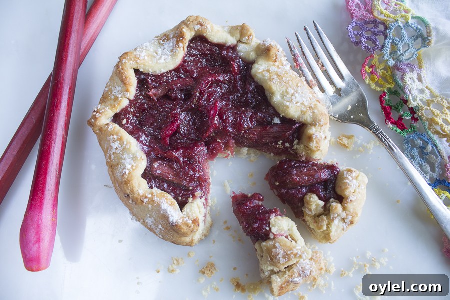 20 Spring Recipes to Brighten Your Table 17 Rhubarb Tart ~ Shortbread Cookie Crust