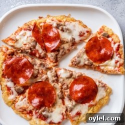 Chicken Crust Pizza that's Low Carb, Keto Friendly Pizza Recipe | BestRecipeBox.com