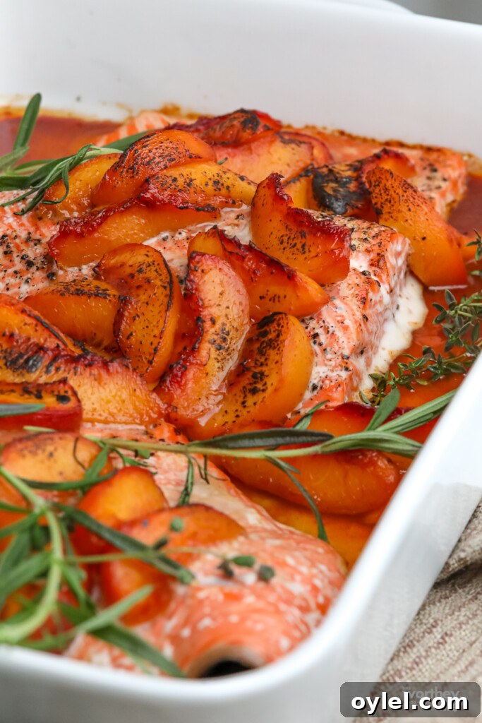 Brown Sugar Peach Glazed Salmon Recipe 11 Brown Sugar Peach Salmon