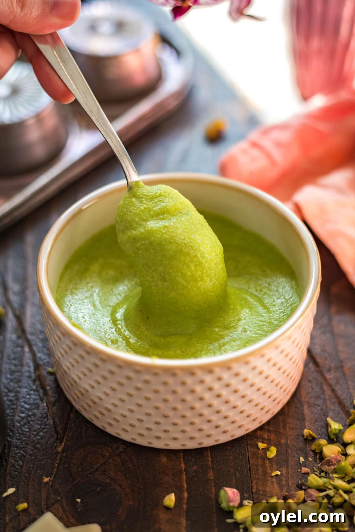 Pistachio Cream Recipe: Homemade Silky Spread 6 Creamy pistachio texture