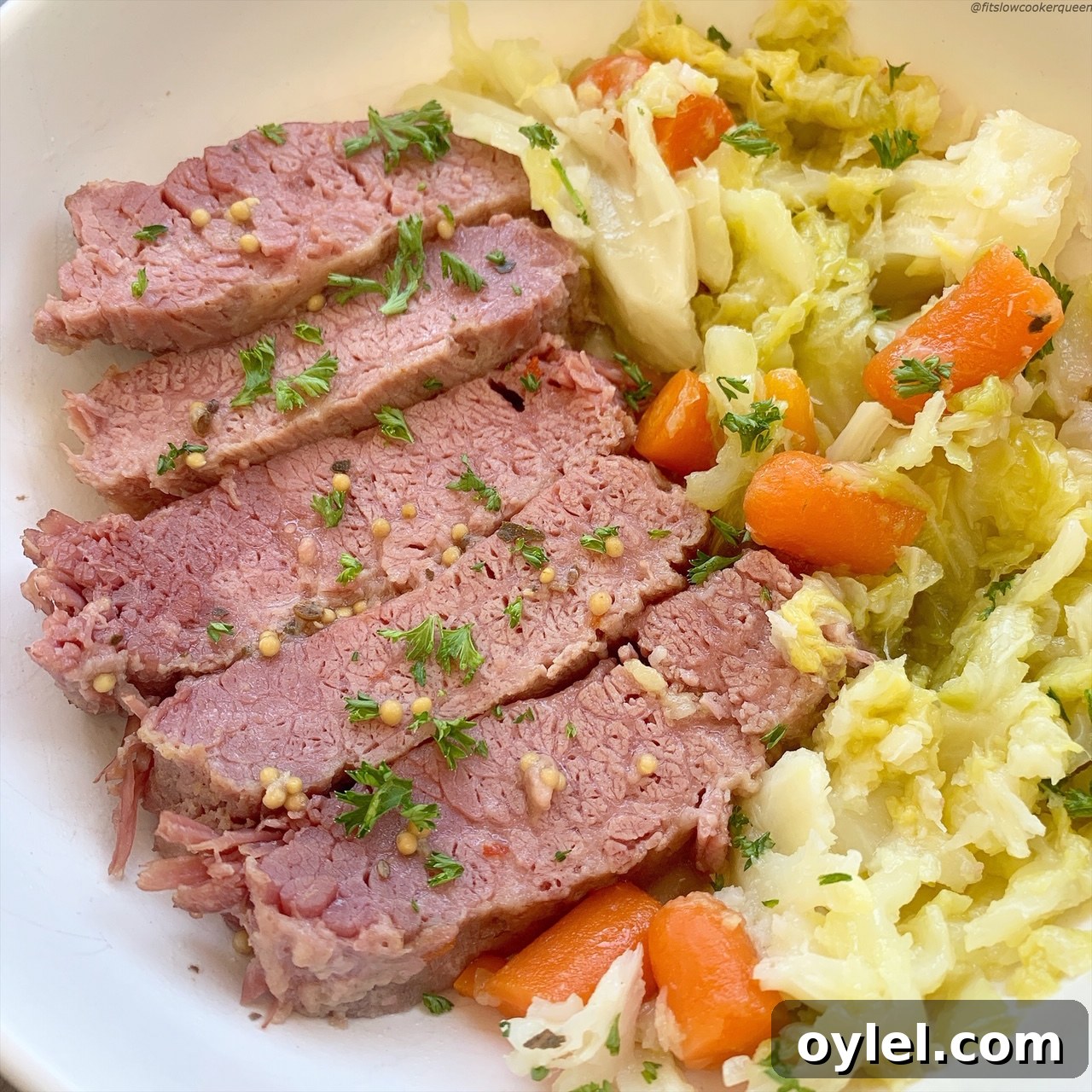 One of the most popular Irish dishes for St. Patrick’s Day, this low-carb/keto pressure cooker version of corned beef and cabbage is not only healthy but super easy too.