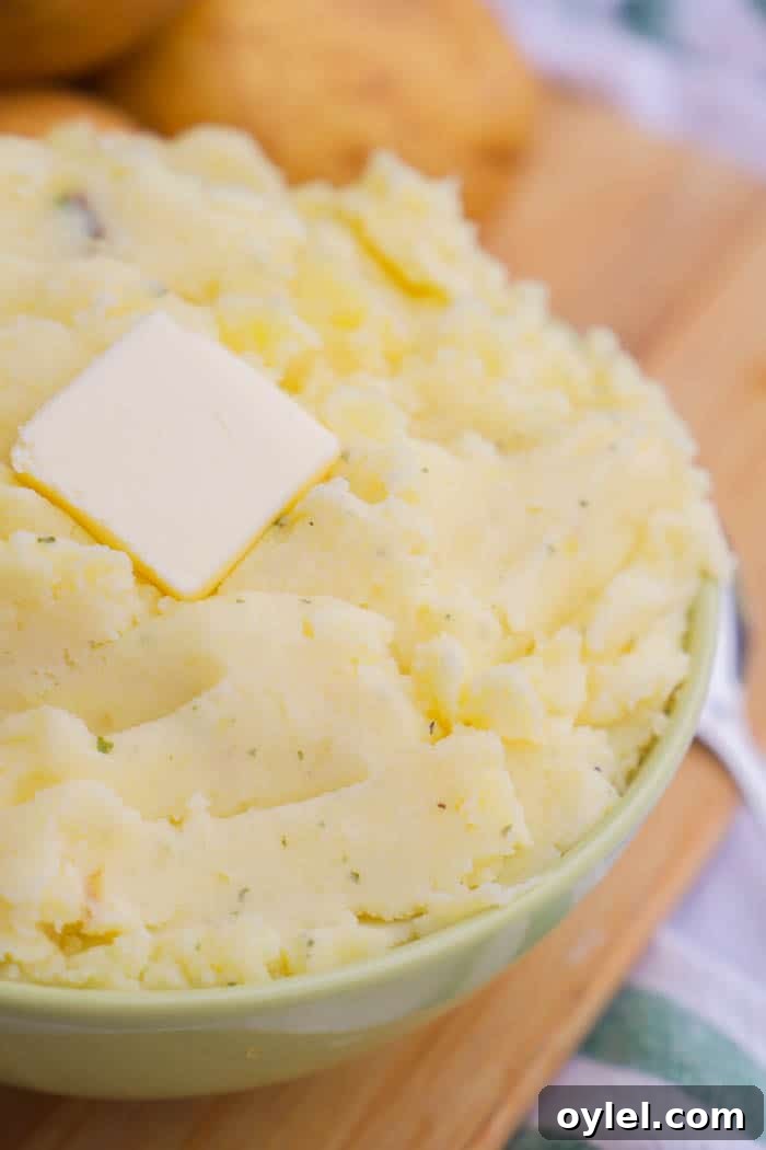 Mashed Potato Recipes: Cheesy Mashed Potato Cream Cheese Mashed Potato Loaded Mashed Potato The Best Garlic Red Mashed Potato Slow Cooker Mashed Potato with butter on top
