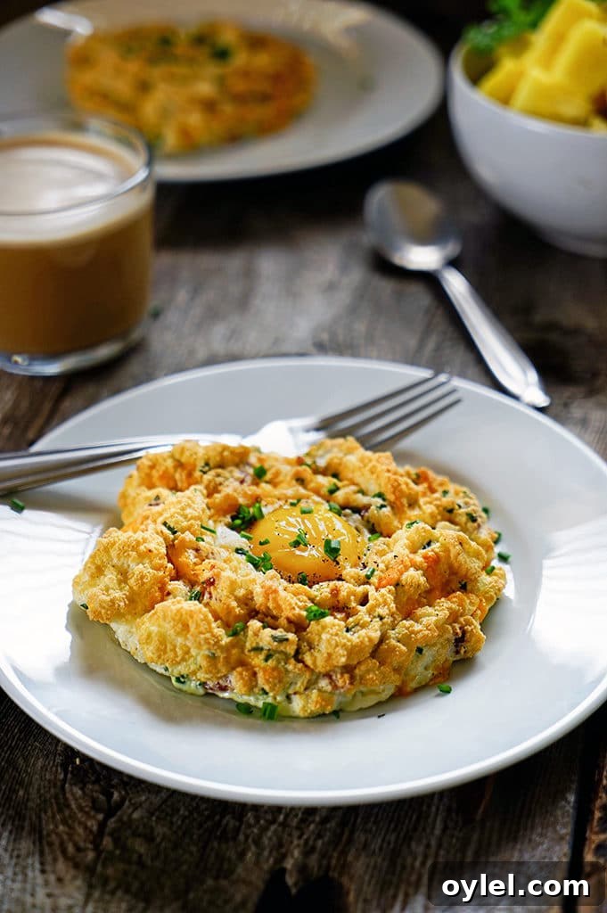 Fluffy Savory Cloud Eggs Recipe 2 Savory Egg Clouds. www.keviniscooking.com