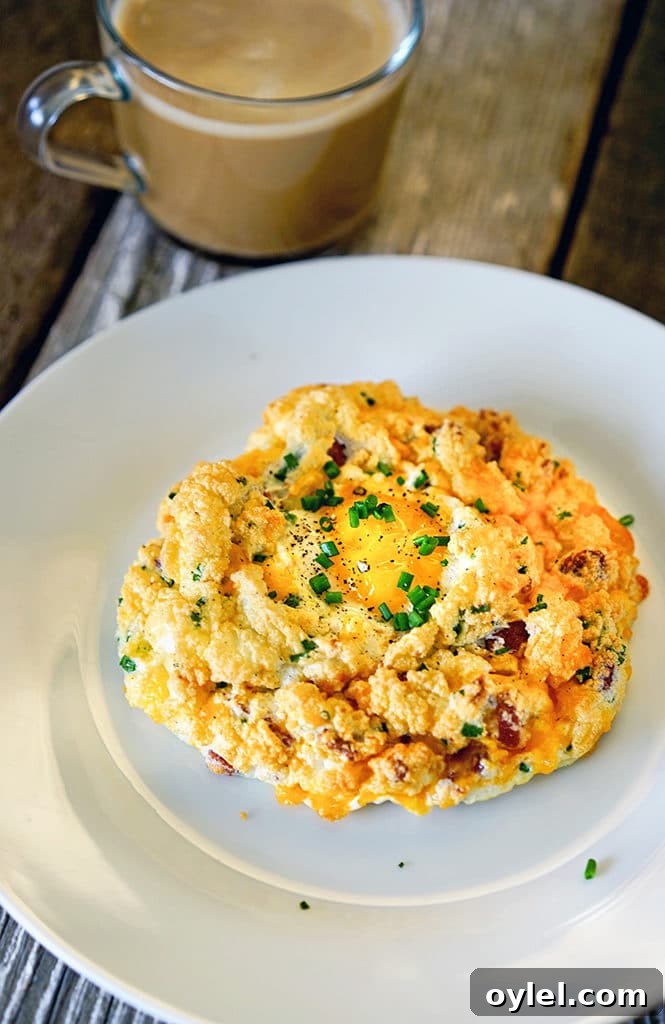 Fluffy Savory Cloud Eggs Recipe 5 Savory Egg Clouds. www.keviniscooking.com