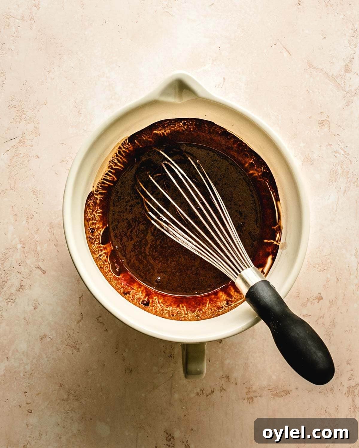 Chocolate fudge that helps make chocolate muffins moist.
