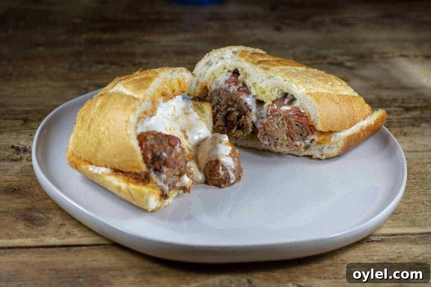 Smoked Meatball Sub Recipe: Smoky Italian Sandwich 6 smoked meatball sandwich