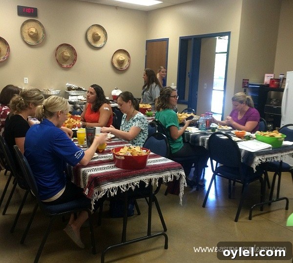 Mexican Fiesta Lunch Ideas for Teacher Appreciation 9 Teacher Appreciation Lunch Ideas Mexican Fiesta Teachers Enjoying Lunch!