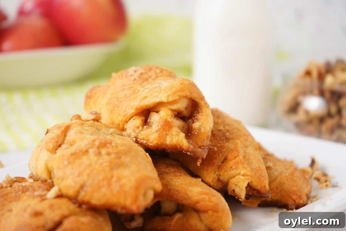 APPLE CRESCENT ROLLS -stacked