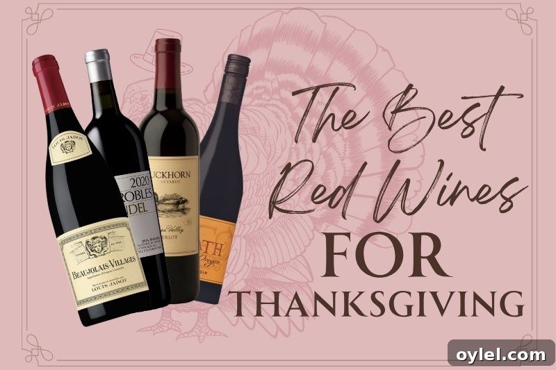 the best red wines for thanksgiving