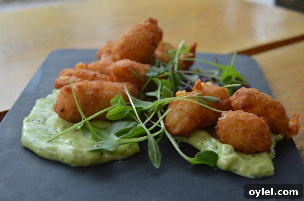 Cheese Curds with Wasabi Aioli