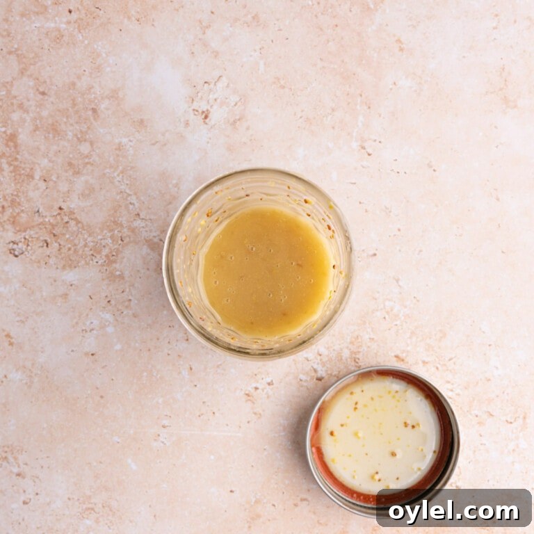 Quick and Easy Honey Dijon Vinaigrette